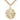 14kt Gold Filled Christian Life Cross Necklace 1 inch x 7/8 inch pendant with 24 inch curb chain handcrafted by Bliss