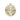 14kt Solid Gold Christian Life Medal Pendant 3/4 x 3/4 inch Handcrafted by Bliss Manufacturing USA