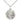 Sterling Silver Christian Life pendant necklace 7/8 x 3/4 inch with 18 inch chain by Bliss Manufacturing