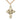 14kt Gold Filled Large Cross Necklace 1 5/8 x 1 1/8 inches with 24 inch chain by Bliss Manufacturing USA