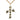 14kt Gold Filled Large Catholic Cross Necklace 1 3/4 x 1 1/8 inches with 24 inch chain by Bliss Manufacturing