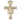 Extra Large 14kt Solid Gold San Damiano Crucifix Pendant 2 inch by 1-3/8 inch Handcrafted by Bliss