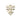 Small 14kt solid gold Franciscan Tau cross pendant 5/8 x 5/8 inches handmade by Bliss Manufacturing
