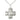Sterling Silver Medium Light & Life Cross Necklace with 18 inch chain by Bliss Manufacturing