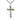 Sterling Silver Extra Large Catholic Crucifix Necklace 1.875 inch pendant with 24 inch chain by Bliss