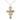14kt Gold Filled Large San Damiano Crucifix Necklace 1 1/4 x 7/8 inches with 18 inch chain by Bliss