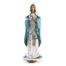 8 inch hand-painted Madonna rosary holder statue in resin, gift boxed Catholic keepsake