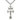 Large Sterling Silver Caravaca Crucifix Necklace 1 1/2 x 3/4 inches on 24 inch chain by Bliss Manufacturing