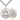 Sterling Silver Recovery Pendant Necklace 1 x 7/8 inches with 24 inch chain by Bliss Manufacturing
