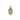 14kt Solid Gold Our Lady of Czestochowa Black Madonna Medal Pendant 1/2 x 1/4 inch handmade by Bliss