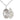 Sterling silver Our Lady of Czestochowa medal necklace 7/8 x 1/2 inch pendant 18 inch chain Bliss