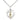 Small two-tone gold filled and sterling silver Miraculous Medal necklace with 18-inch chain by Bliss