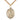14kt Gold Filled St. Albert the Great Medal Necklace 1 x 3/4 inch pendant on 24 inch chain by Bliss