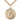 14kt Gold Filled St. Ann Patron Saint Medal Necklace with 1x5/8 inch pendant on 24 inch curb chain by Bliss
