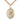 14kt Gold Filled St. Agatha Patron Saint Medal Necklace with 1x3/4 inch pendant on 24 inch chain by Bliss