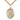 14kt gold filled St. Anthony of Padua medal necklace 1 x 3/4 inch pendant with 24 inch chain by Bliss
