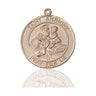 14kt solid gold St. Anthony of Padua medal pendant medium 1x5/8 handcrafted by Bliss Manufacturing USA