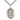 Sterling Silver St. Apollonia Patron Saint Medal Necklace with 24 inch Chain by Bliss Manufacturing