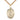 Gold Filled St. Barbara Patron Saint Medal Necklace 1x3/4 inch with 24 inch chain by Bliss Manufacturing