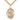 Gold Filled St. Catherine of Siena Medal Necklace 1 inch pendant on 24 inch gold chain, handcrafted by Bliss Manufacturing USA