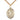 14kt gold filled St. Cecilia patron saint medal necklace, 1x3/4 inch pendant, 24 inch chain, handcrafted by Bliss Manufacturing