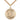 14kt gold filled St. Cecilia patron saint medal necklace, 1x5/8 inch pendant, 24 inch chain, handcrafted by Bliss Manufacturing