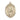 14kt Solid Gold St. Bernadette Patron Saint Medal Pendant 1x3/4 inch handcrafted by Bliss Manufacturing