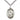 Sterling silver St. Camillus of Lellis patron saint medal necklace, 1 inch by 3/4 inch pendant, 24 inch chain, handcrafted by Bliss