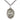 Sterling Silver St. Catherine Laboure Patron Saint Medal Necklace 1x3/4 inch on 24 inch Chain by Bliss