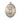 14kt solid gold San Cristobal medal pendant, 1 inch by 3/4 inch, handcrafted by Bliss Manufacturing