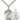 Sterling Silver St. Christopher Air Force Medal Necklace 1x3/4 inch pendant on 24 inch curb chain by Bliss Manufacturing