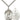 Sterling silver St. Christopher patron saint medal necklace 1 x 3/4 inches with 24 inch chain by Bliss