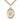 14kt Gold Filled St. Edward the Confessor Patron Saint Medal Necklace 1 x 3/4 inch on 24 inch Chain by Bliss