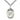 Sterling Silver St. Edward the Confessor Catholic patron saint medal necklace 1 inch pendant 24 inch chain Bliss USA