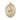 14kt Solid Gold St. Jane of Valois Patron Saint Medal Pendant 1 x 3/4 inch handcrafted by Bliss
