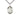 Sterling silver St. Dominic de Guzman patron saint medal necklace 1 inch by 3/4 inch with 24 inch chain by Bliss USA