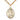 14kt gold filled St. Elmo patron saint medal necklace with 24 inch curb chain, handcrafted in USA by Bliss Manufacturing