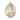 14kt solid gold St. Elmo patron saint medal pendant 1 inch by 3/4 inch by Bliss