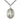 Sterling Silver St. Elmo Catholic patron saint medal necklace 1 inch pendant 24 inch chain Bliss USA