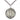 Sterling Silver St. Francis of Assisi Patron Saint Medal Necklace 1 x 5/8 inch with 24 inch Chain by Bliss