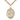 14kt gold filled St. Gabriel the Archangel medal necklace, 1 inch by 3/4 inch pendant, 24 inch chain, Bliss