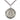 Sterling silver St. Gabriel Archangel Catholic patron saint medal necklace 1 inch 24 inch chain Bliss USA