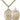 Gold filled St George patron saint medal necklace 1 inch with 24 inch chain by Bliss