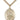 14kt Gold Filled St. George Paratrooper Medal Necklace 1 x 3/4 inches on 24 inch chain by Bliss