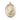 14kt solid gold Holy Spirit descending dove medal pendant, 1 inch by 3/4 inch, handcrafted by Bliss