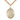 14kt Gold Filled St. Hubert of Liege Patron Saint Medal Necklace 1 inch by 3/4 inch Medium with 24 inch Chain by Bliss USA