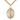 14kt Gold Filled St. Gregory the Great Patron Saint Medal 1 x 3/4 inch on 24 inch Chain by Bliss
