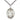Sterling Silver St. Justin Martyr Patron Saint Medal Necklace 1x3/4 with 24 Inch Chain by Bliss