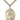 14kt Gold Filled St. Joan of Arc National Guard Medal Necklace 1 inch on 24 inch chain by Bliss