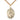 14kt gold filled St. Joan of Arc patron saint medal necklace with 24 inch chain, handcrafted by Bliss Manufacturing USA